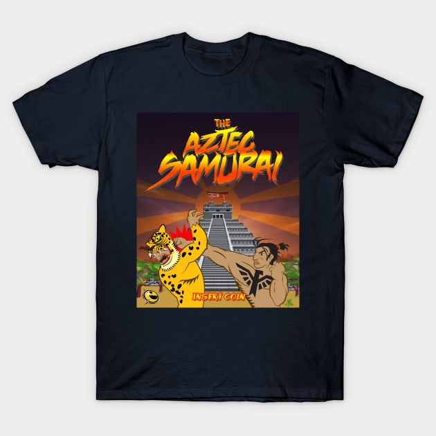 Aztec Samurai the Game! T-Shirt by mredthefed